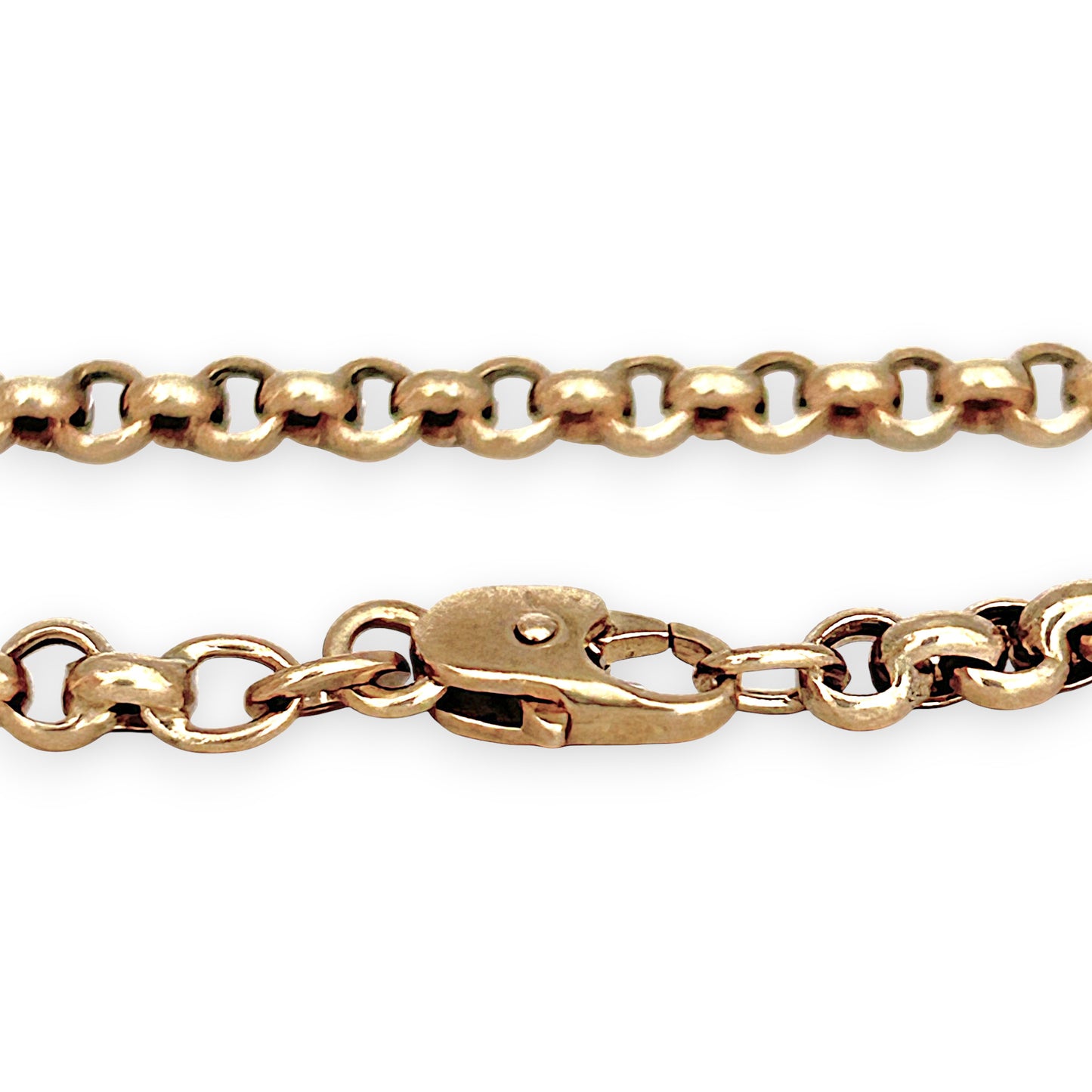 GOLD DEAL | 9ct (9K) Gold Balanced Belcher Bracelet 19cm