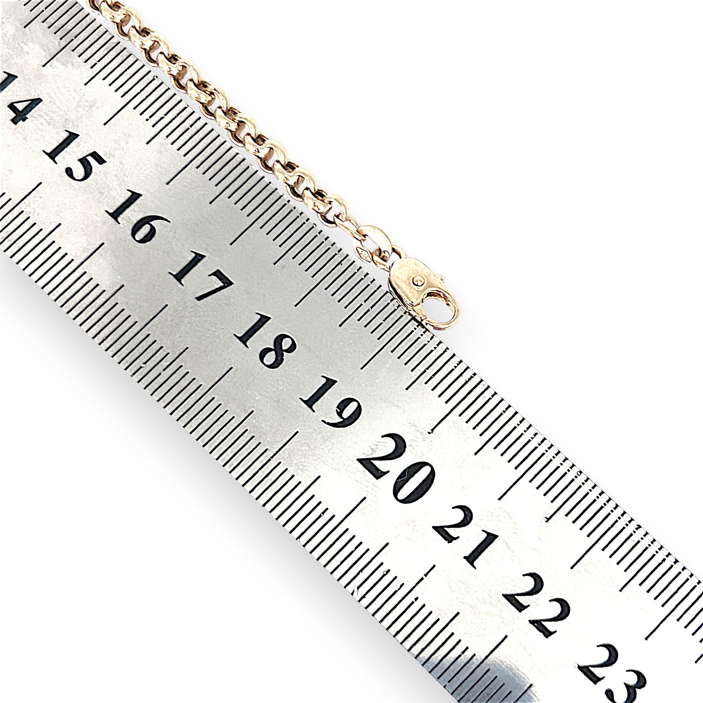 GOLD DEAL | 9ct (9K) Gold Balanced Belcher Bracelet 19cm