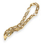GOLD DEAL | 9ct (9K) Gold Modern Edge Double Link Bracelet 18cm