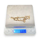 GOLD DEAL | 9ct (9K) Gold Modern Edge Double Link Bracelet 18cm