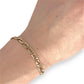 GOLD DEAL | 9ct (9K) Gold Modern Edge Double Link Bracelet 18cm