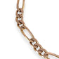 GOLD DEAL | 9ct (9K) Gold Classic Elegant Figaro Bracelet 21cm