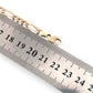 GOLD DEAL | 9ct (9K) Gold Classic Elegant Figaro Bracelet 21cm
