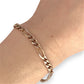 GOLD DEAL | 9ct (9K) Gold Classic Elegant Figaro Bracelet 21cm