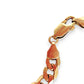 GOLD DEAL | 9ct (9K) Gold Contemporary Edge Flat Curb Bracelet 21cm