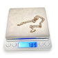GOLD DEAL | 9ct (9K) Gold Contemporary Edge Flat Curb Bracelet 21cm