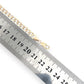 GOLD DEAL | 9ct (9K) Gold Contemporary Edge Flat Curb Bracelet 21cm