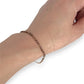 GOLD DEAL | 9ct (9K) Rose Gold Figaro 3-1 Bracelet 21.5cm