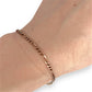 GOLD DEAL | 9ct (9K) Rose Gold Figaro 3-1 Bracelet 21.5cm