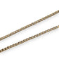 GOLD DEAL | 9ct (9K) Gold Sleek Luxe Detail Box Chain Bracelet 20.5cm