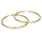 GOLD DEAL | 9ct (9K) Gold Oversized 55.3mm Circle Hoop Earrings