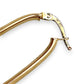 GOLD DEAL | 9ct (9K) Gold Rococo Modern Hoop Earrings 39.3mm