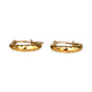 GOLD DEAL | 9ct Gold UNO A ERRE Twisted HoopEarrings - Refurbished