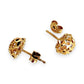 GOLD DEAL | 10ct Gold Refurbished Michael Hill Textured Dome Earrings