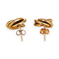 GOLD DEAL | 9ct Gold Classic Knot Stud Earrings