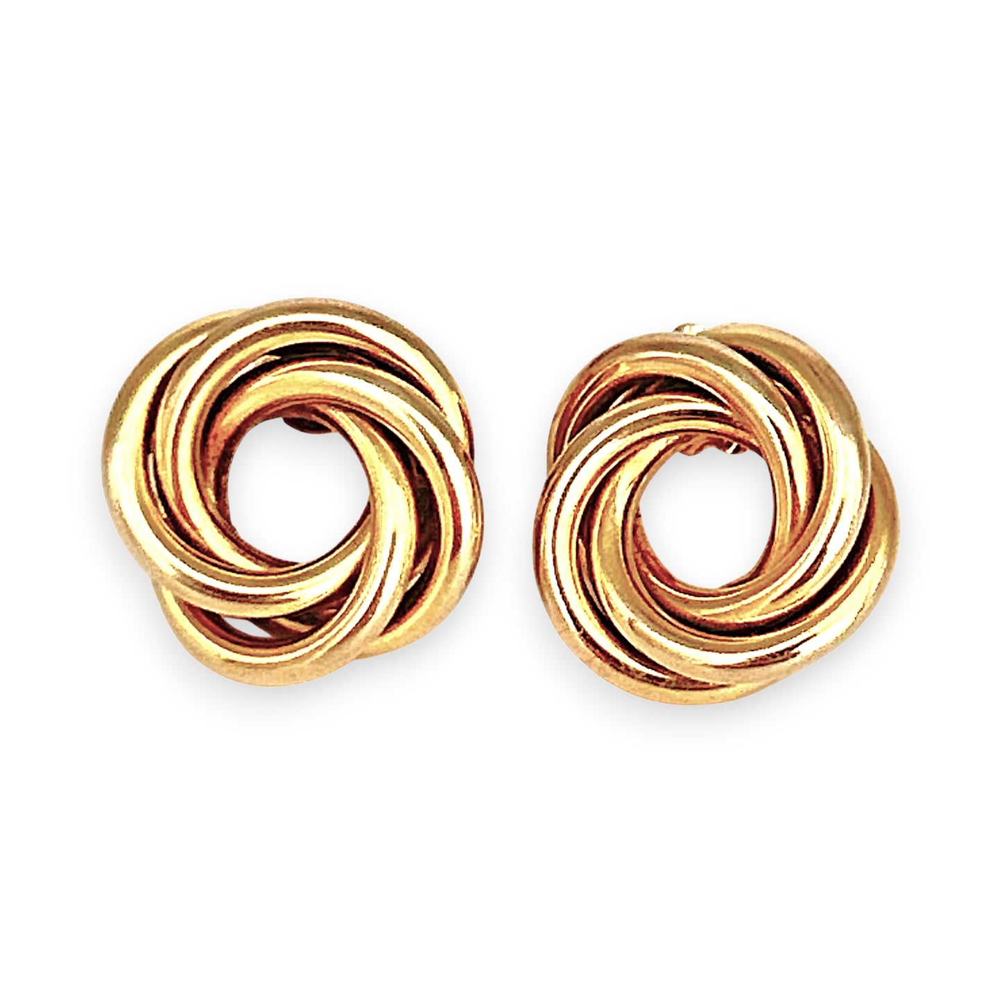 GOLD DEAL | 9ct Gold Classic Knot Stud Earrings