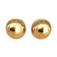 GOLD DEAL | 9ct Gold Minimalist Dome Stud Earrings