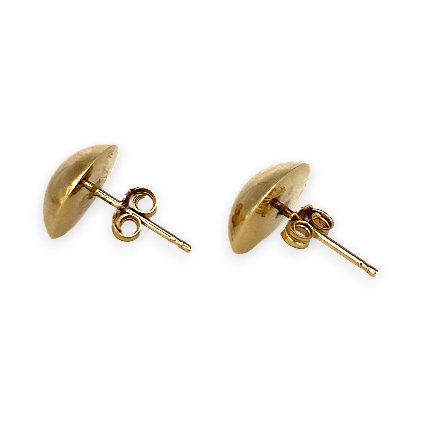 GOLD DEAL | 9ct Gold Minimalist Dome Stud Earrings