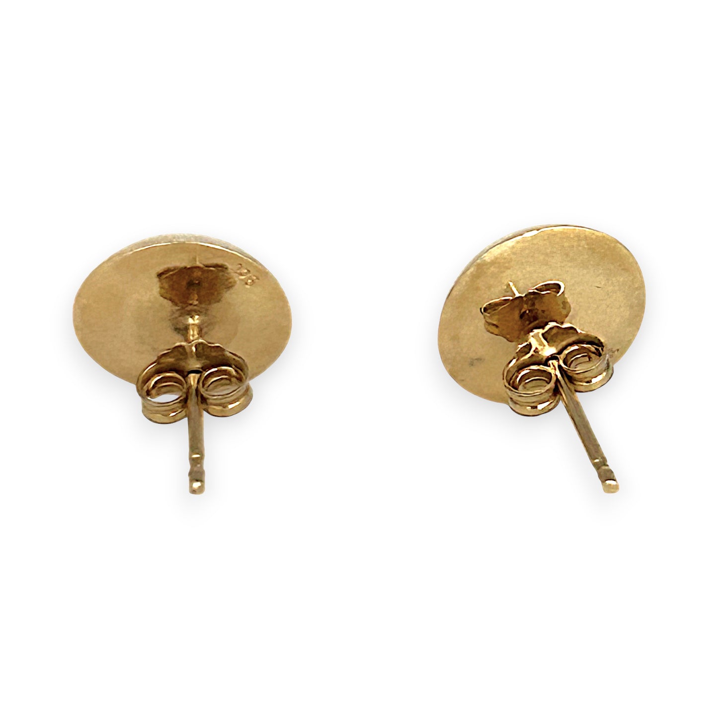 GOLD DEAL | 9ct Gold Minimalist Dome Stud Earrings