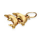 GOLD DEAL | 9ct Gold  Dolphin Pendant & Earrings Set
