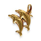 GOLD DEAL | 9ct Gold  Dolphin Pendant & Earrings Set