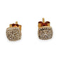 GOLD DEAL | 9ct Gold Radiance Cushion Diamond Stud Earrings