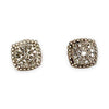 GOLD DEAL | 9ct Gold Radiance Cushion Diamond Stud Earrings