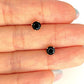GOLD DEAL | 9ct Gold Midnight Sapphire Stud Earrings