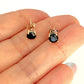 GOLD DEAL | 9ct Gold Midnight Sapphire Stud Earrings
