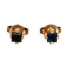 GOLD DEAL | 9ct Gold Classic Sapphire Solitaire Stud Earrings