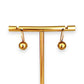GOLD DEAL | 9ct Gold Polished Gold Ball Drop Earrings