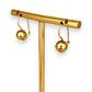 GOLD DEAL | 9ct Gold Polished Gold Ball Drop Earrings
