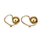 GOLD DEAL | 9ct Gold Polished Gold Ball Drop Earrings