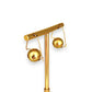 GOLD DEAL | 9ct Gold Minimalist Ball Drop Earrings 12mm