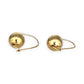 GOLD DEAL | 9ct Gold Minimalist Ball Drop Earrings 12mm