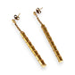 GOLD DEAL | 9ct Gold Twisted Drop Earrings