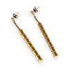 GOLD DEAL | 9ct Gold Twisted Drop Earrings