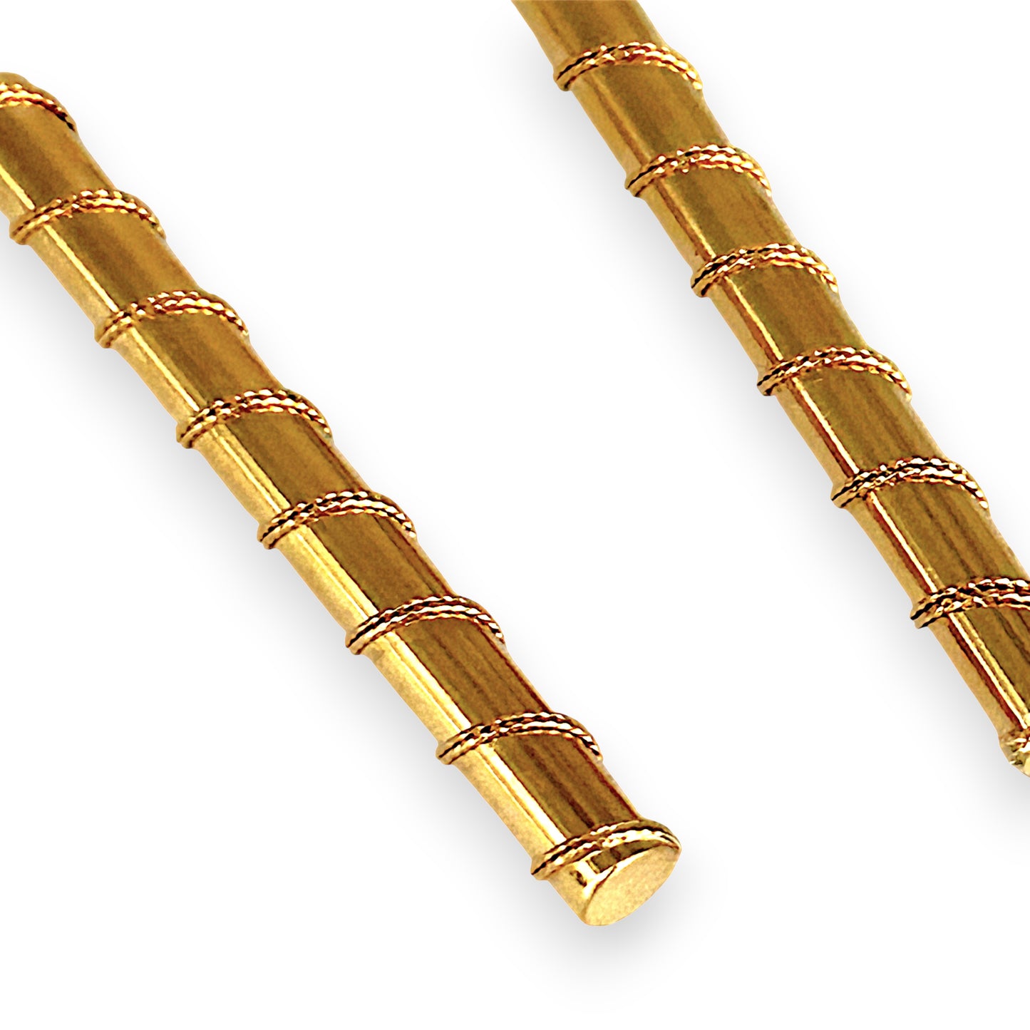 GOLD DEAL | 9ct Gold Twisted Drop Earrings