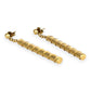 GOLD DEAL | 9ct Gold Twisted Drop Earrings