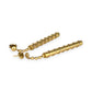 GOLD DEAL | 9ct Gold Twisted Drop Earrings
