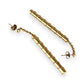 GOLD DEAL | 9ct Gold Twisted Drop Earrings