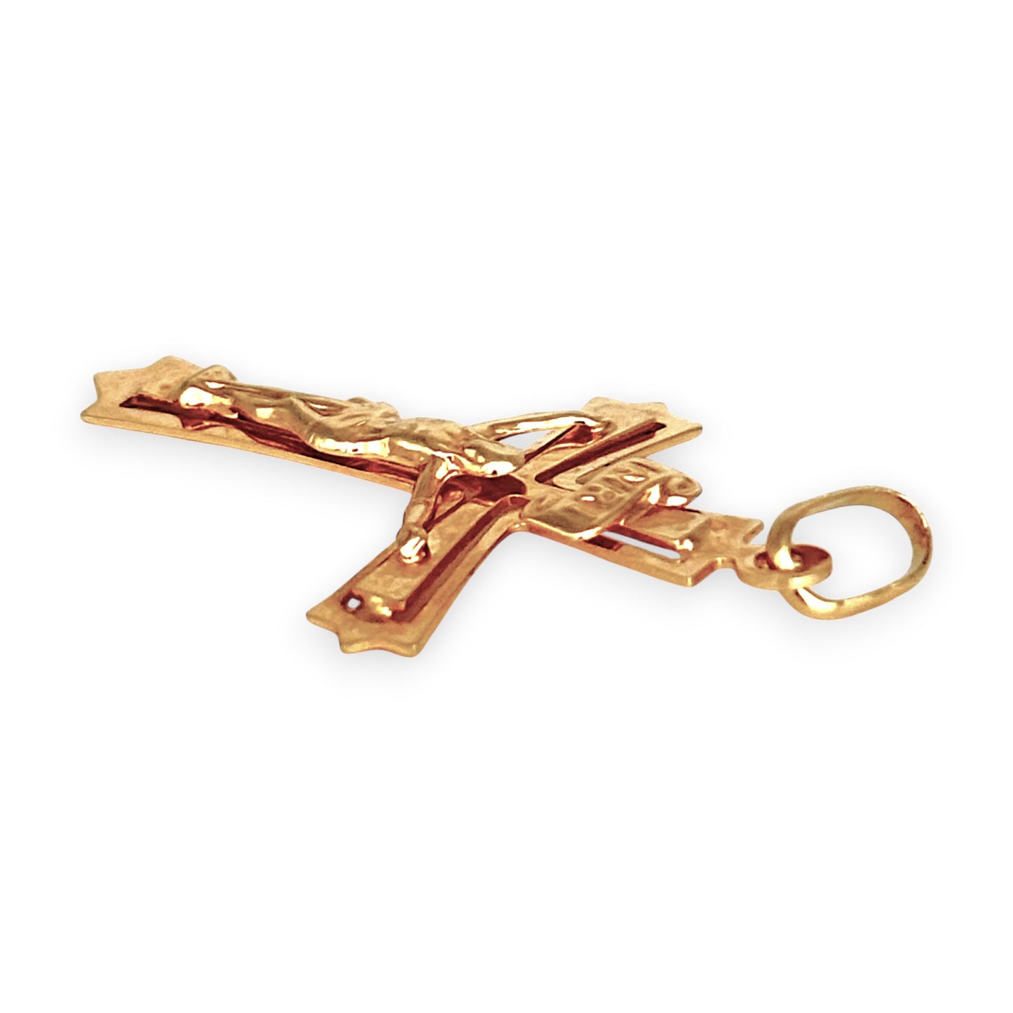 GOLD DEAL | 9K (9ct) Gold Crucifix with “INRI” Pendant