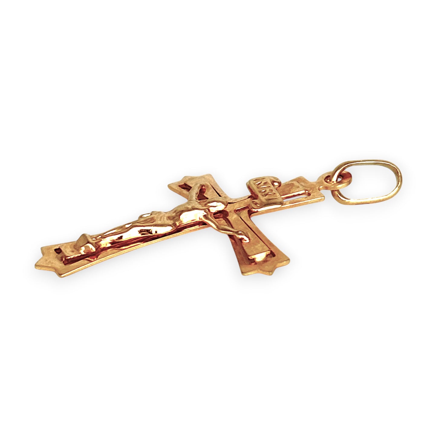 GOLD DEAL | 9K (9ct) Gold Crucifix with “INRI” Pendant