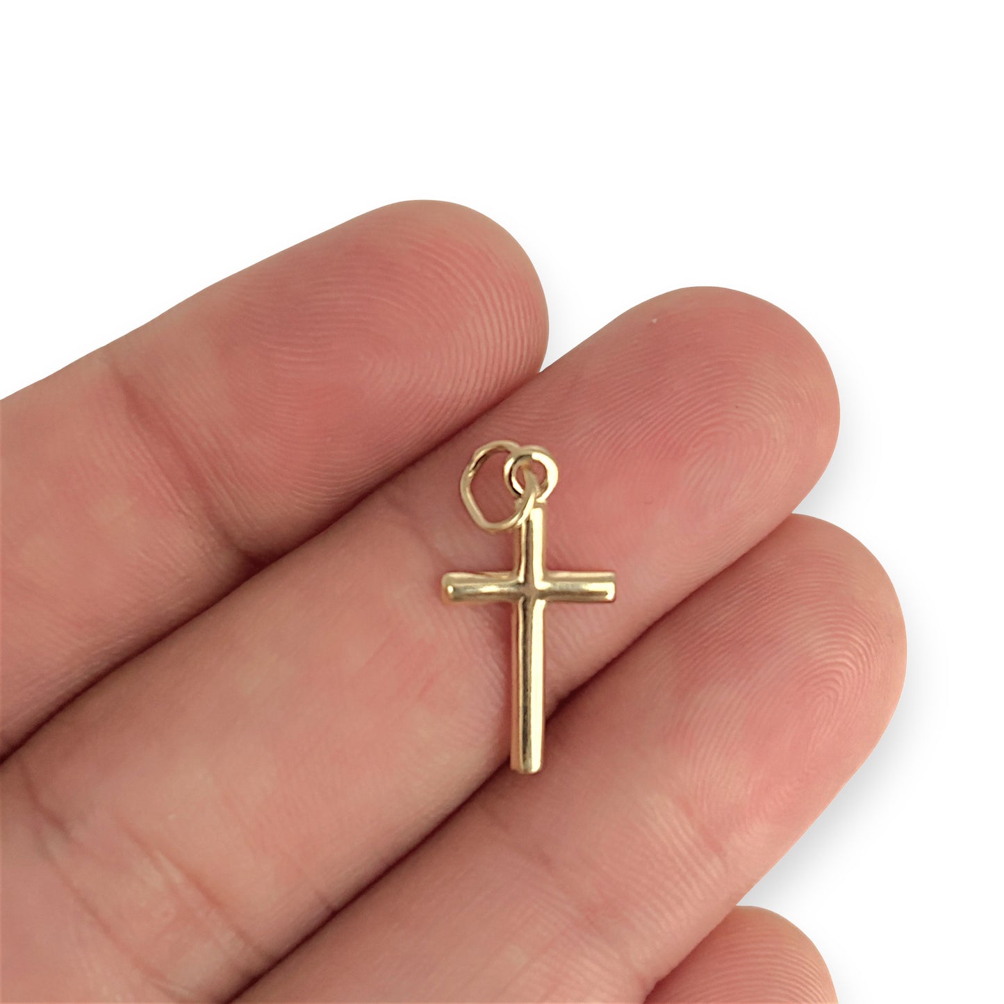 GOLD DEAL | 9K (9ct) Gold Lightweight Cross Pendant