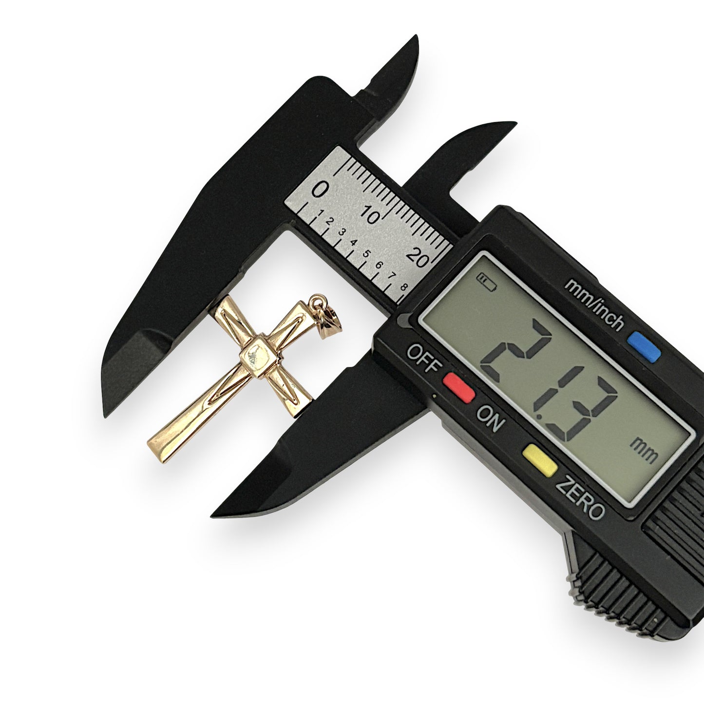 GOLD DEAL | 9ct (9K) Gold Geometric Grace Cross Pendant
