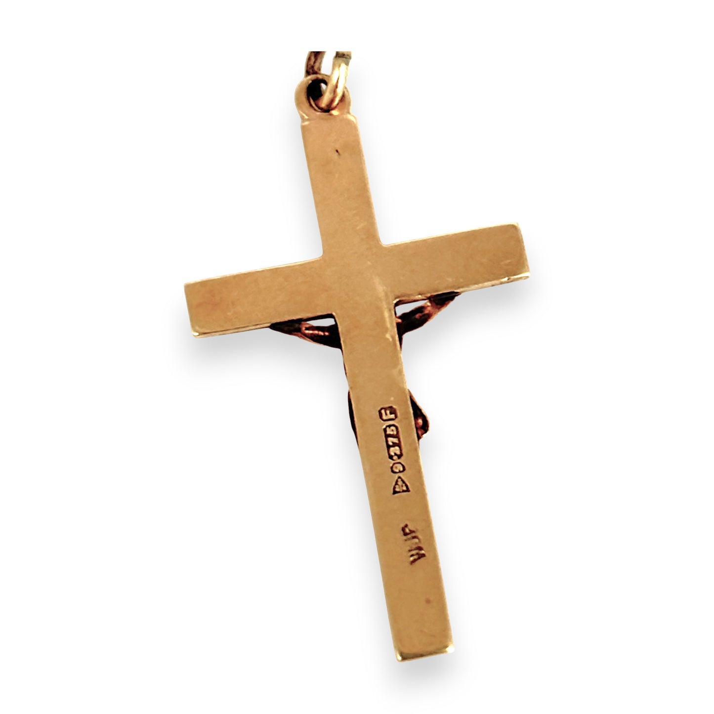 GOLD DEAL | 9ct (9K) Gold Classic Crucifix Pendant 31.1mm