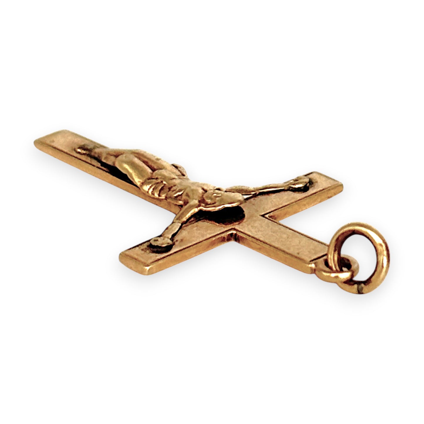 GOLD DEAL | 9ct (9K) Gold Classic Crucifix Pendant 31.1mm