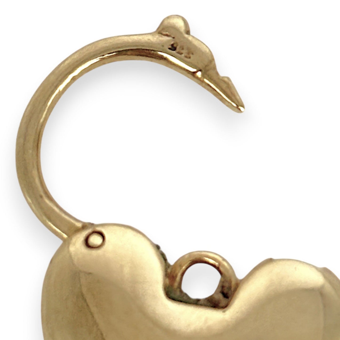GOLD DEAL | 9ct (9K) Gold Locked in Love Heart Padlock Pendant