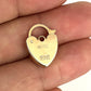 GOLD DEAL | 9ct (9K) Gold Sentinel Heart Padlock