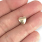 GOLD DEAL | 9ct (9K) Gold Minimalist Bead Charm - Engravable Heart